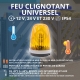 Feu clignotant universel