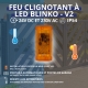 Feu clignotant à LED BLINKO - V2