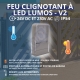 Feu clignotant à LED LUMOS - V2