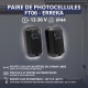 Paire de photocellules FT06 - ERREKA