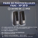 Pair of XP 20 D photocells - FAAC