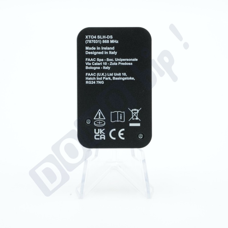Telecomando FAAC XTO4 868 SLH-DS multi-tecnologie 4 tasti