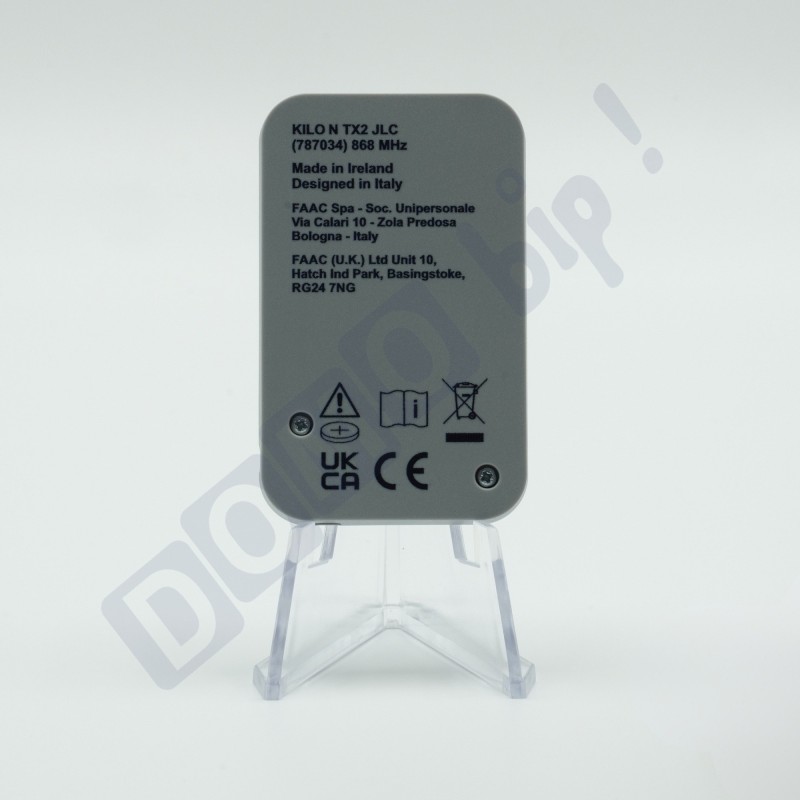 Genius KILO N TX2 JLC 787034 Remote – 2-Channel 868 MHz