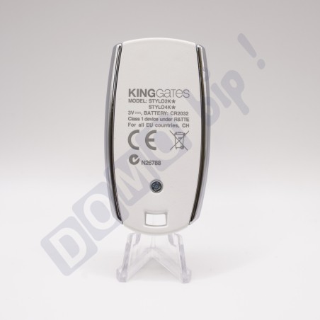 King Gates STYLO 4K Remote – 433.92 MHz for Gates