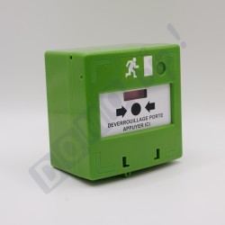 Pulsante d’emergenza IZYX RCP300G – Reset a chiave e triplo contatto