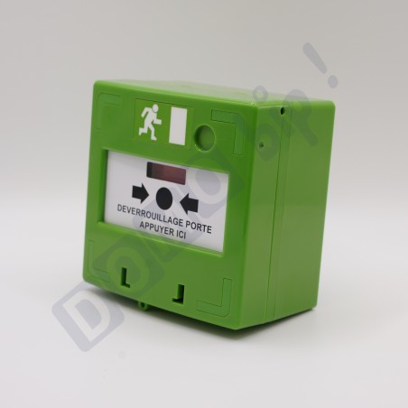 IZYX RCP300G Green Manual Call Point – Key Reset & Triple Contact
