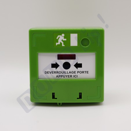 IZYX RCP300G Green Manual Call Point – Key Reset & Triple Contact