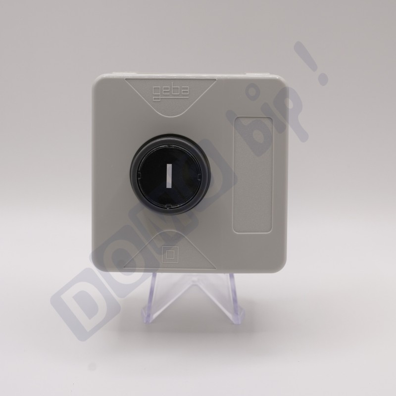 Pulsante GEBA KDT-1 V2 IP65 per cancello e porta garage