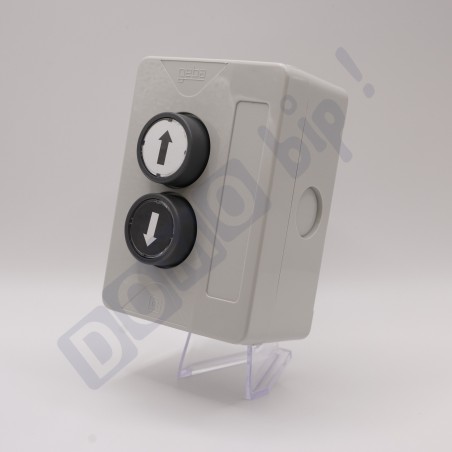 Pulsante doppio GEBA KDT-2V V2 IP65 per automazioni