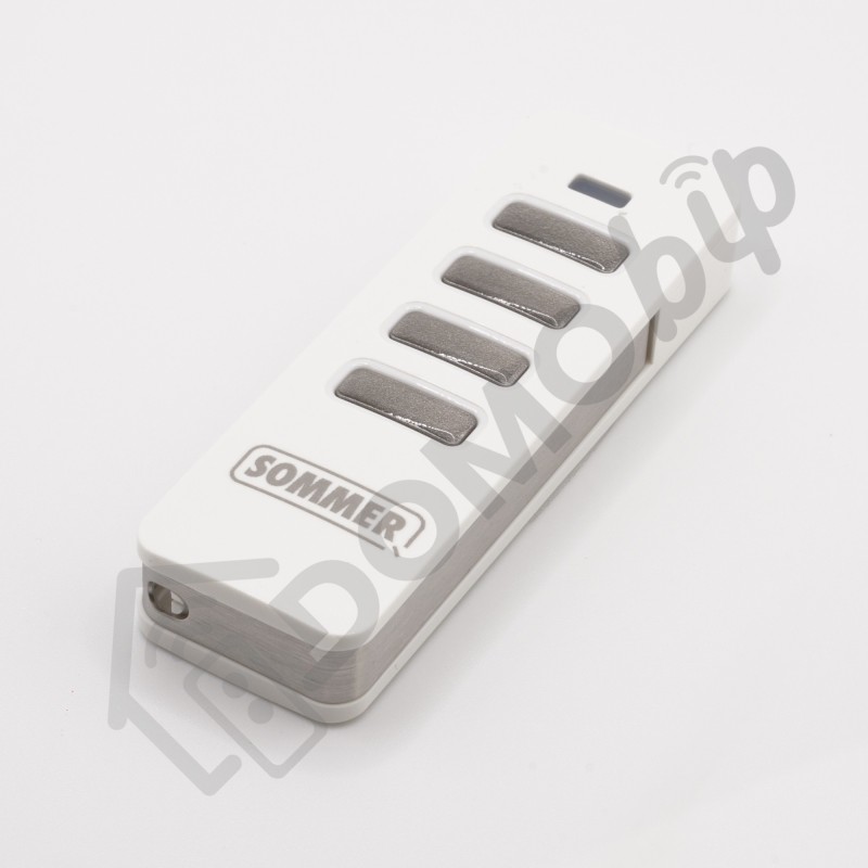 Télécommande Sommer Pearl Vibe Blanche 4019V021 – Portail & Garage