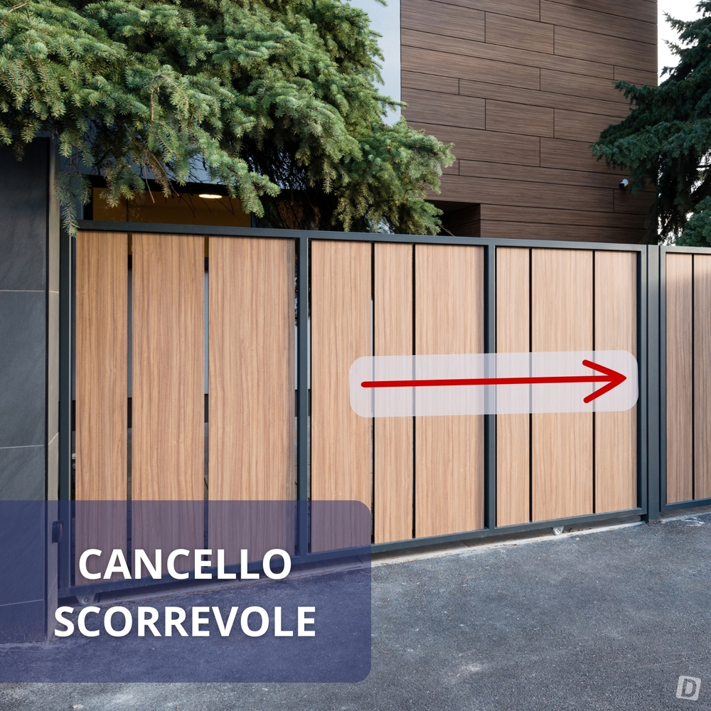 Cancello scorrevole 1